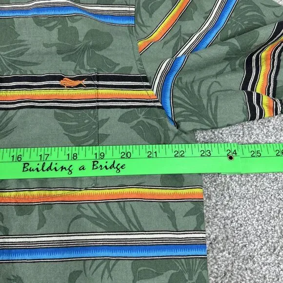 Salt Life Men's Button Down Live Salty Hawaii Shirt Shirt Sleeve Size Large - Picture 11 of 15